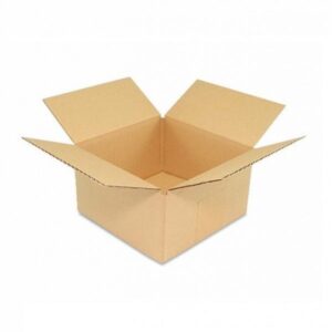 caja de cartón canal simple